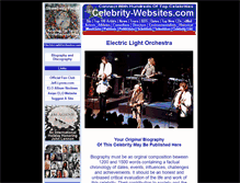 Tablet Screenshot of electriclightorchestra.com